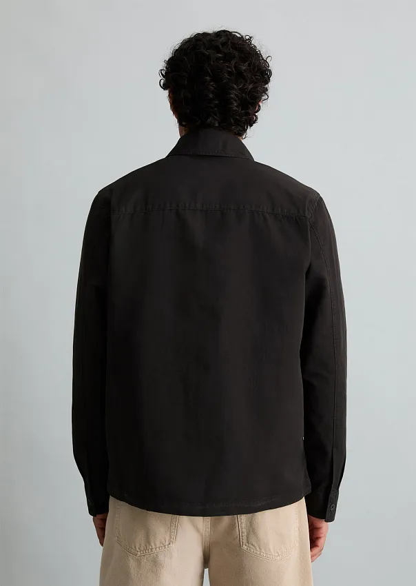 Рубашка верхняя из органического хлопка и льна