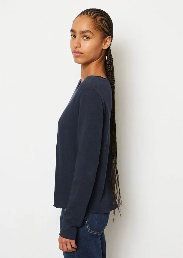 Лонгслив из органического хлопка