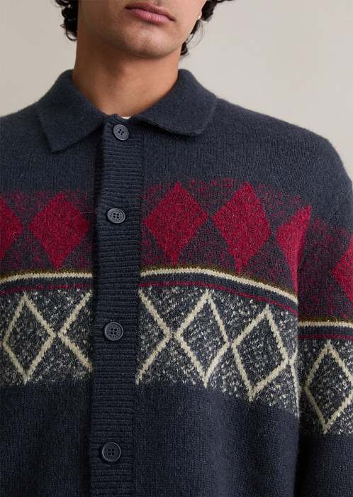 Кардиган из мягкой смесовой шерсти