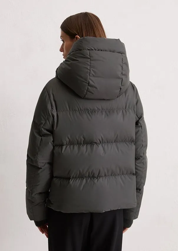 Пуховик с фиксированным капюшоном Marc o'Polo - фото 2