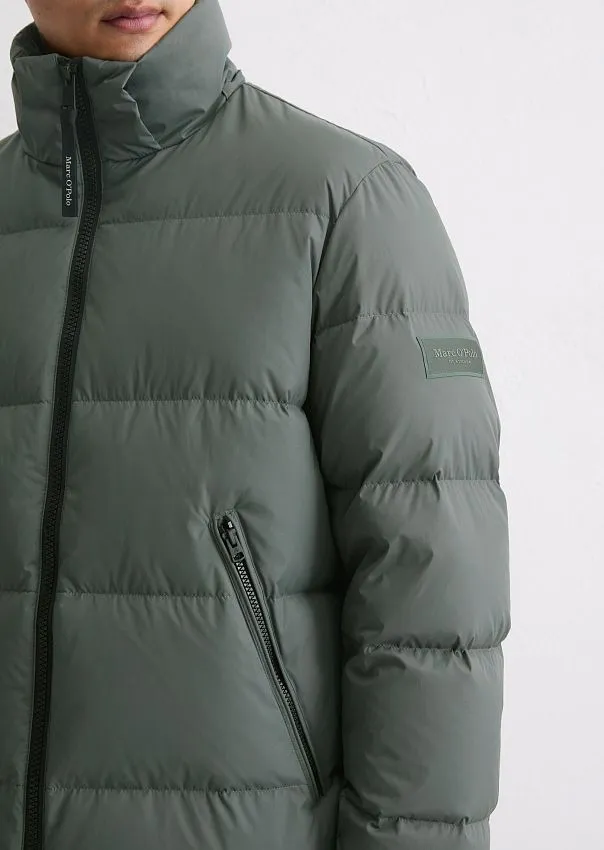 Стеганый пуховик со съемным капюшоном Marc o'Polo - фото 4