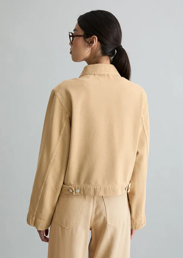 Куртка джинсовая из смеси органического хлопка и лиоцелла