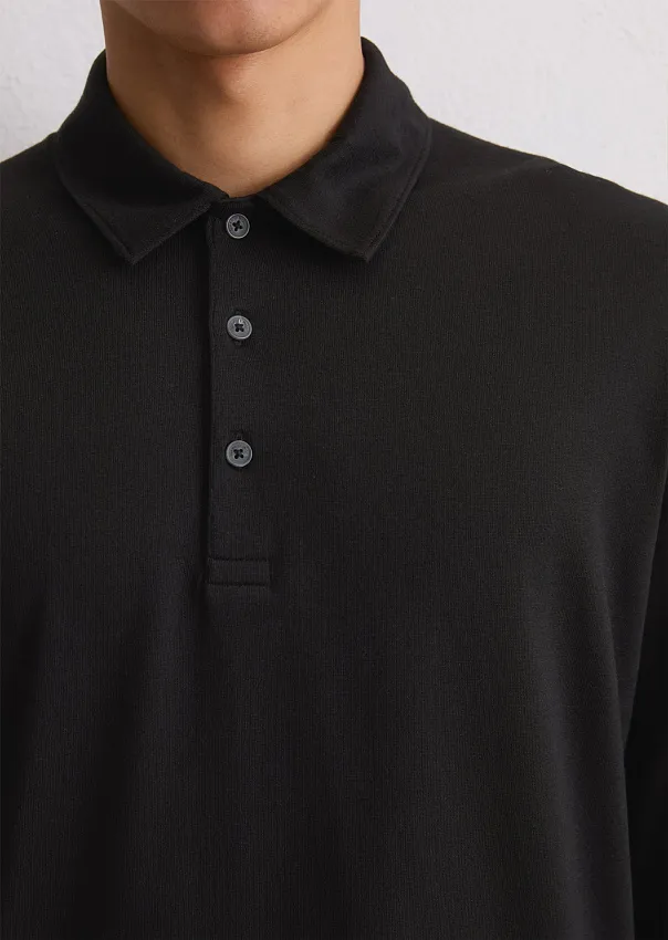 Поло с длинными рукавами Marc o'Polo - фото 4