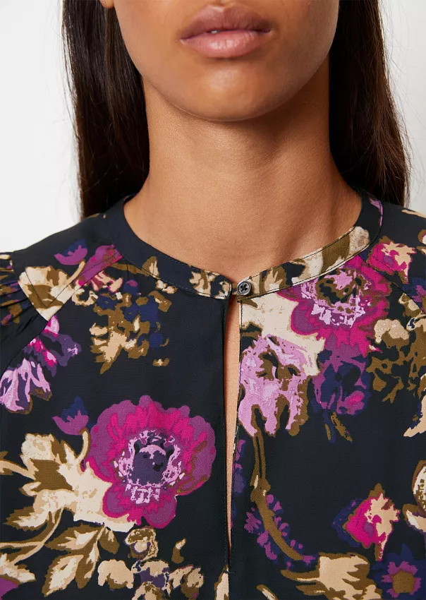 Блузка из креповой вискозы Marc o'Polo - фото 4