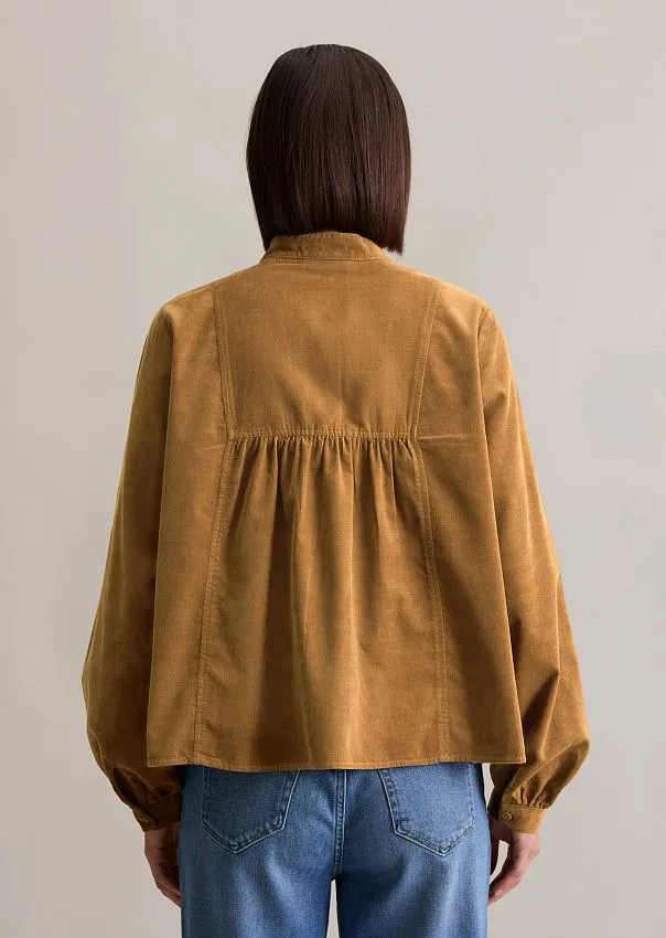 Блузка из вельвета Marc o'Polo - фото 2