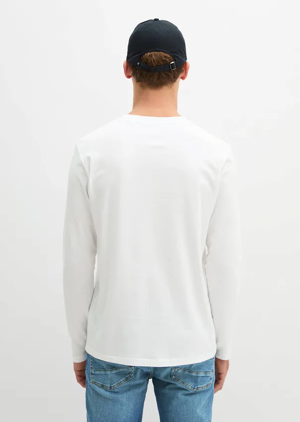Лонгслив из чистого органического хлопка