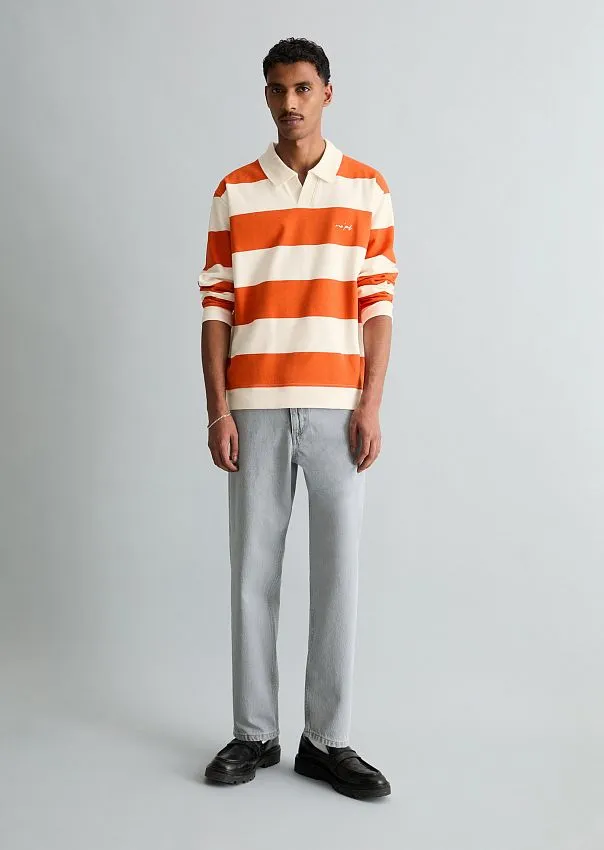 Свитшот-поло из органического хлопка Marc o'Polo - фото 3