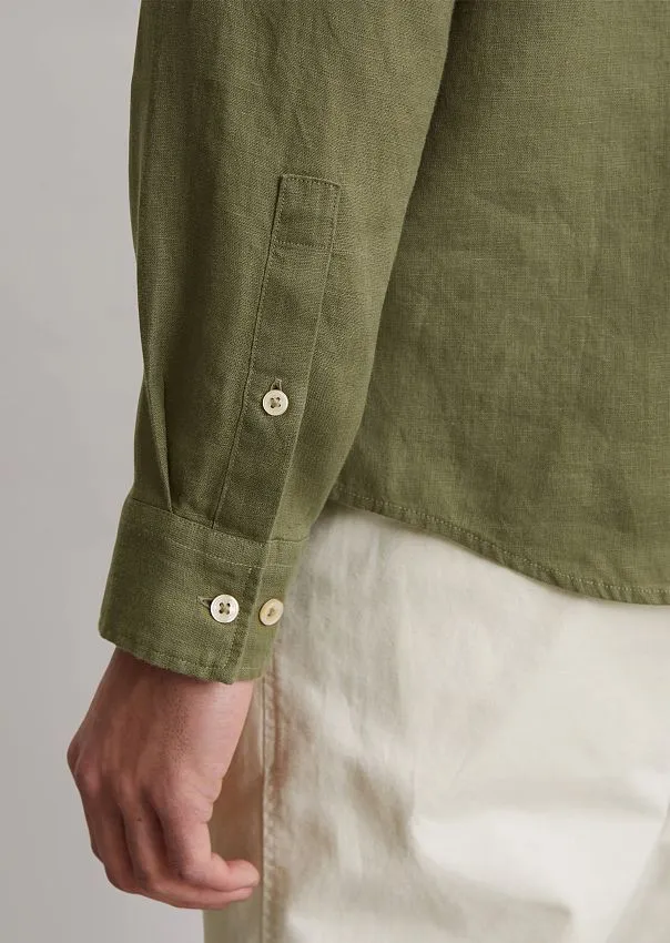 Рубашка из чистого льна Marc o'Polo - фото 4