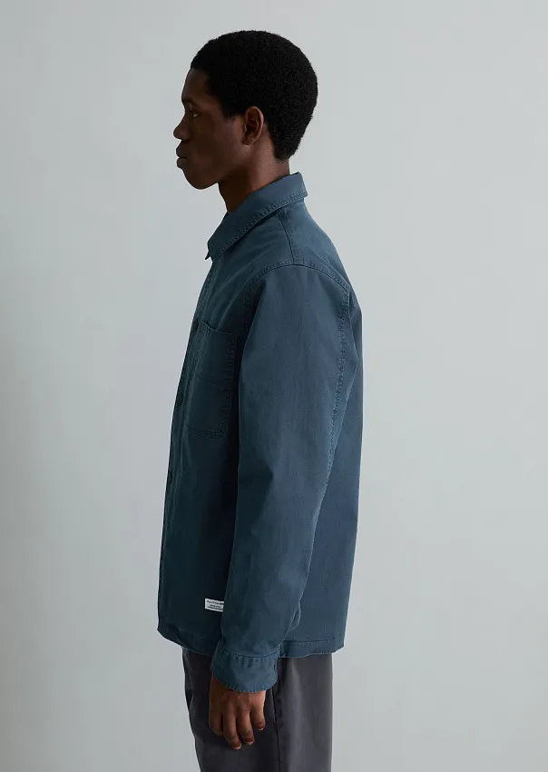 Рубашка верхняя из эластичного хлопка