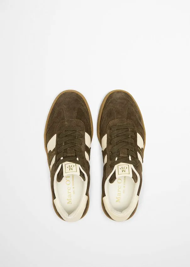 Кроссовки из нубука с вельветовой текстурой Marc o'Polo - фото 4