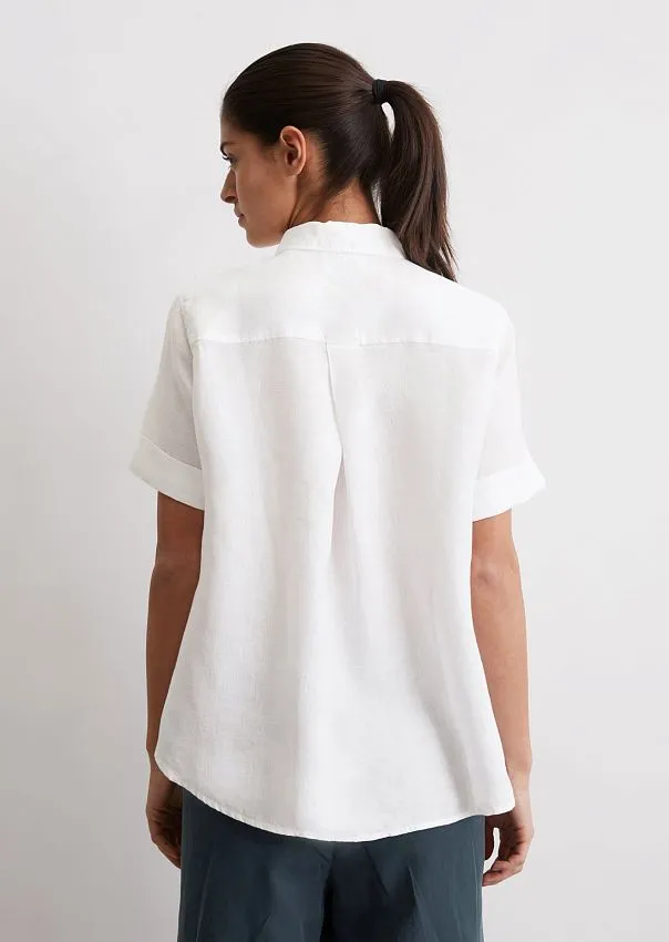 Рубашка из чистого льна Marc o'Polo - фото 2