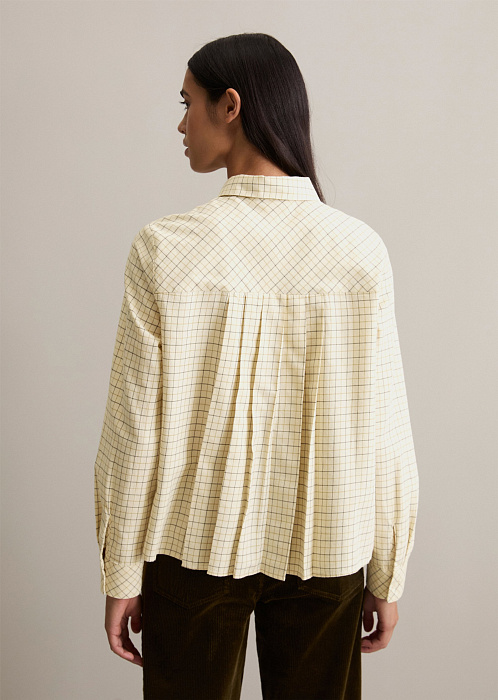 Рубашка фланелевая из органического хлопка