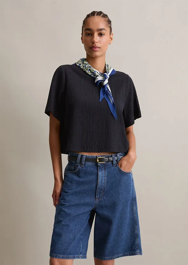 Блузка из органического хлопка и вискозы Marc o'Polo - фото 1