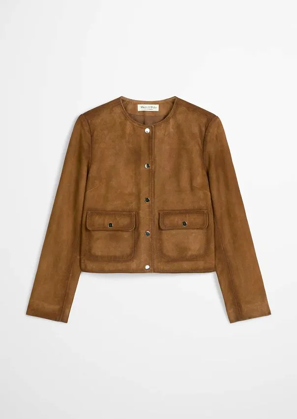 Куртка из натуральной замши Marc o'Polo - фото 6