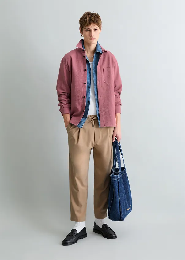 Брюки свободного кроя