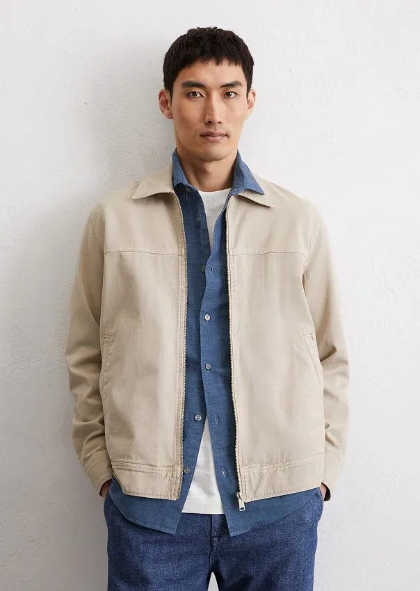 Верхняя рубашка из органического хлопка и льна Marc o'Polo - фото 1