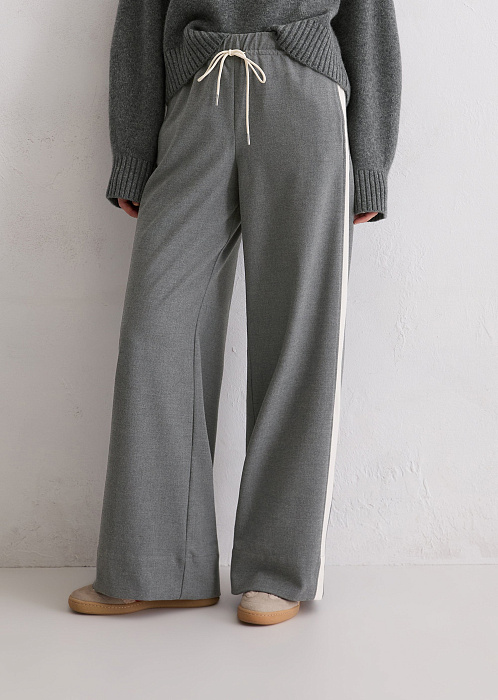 Джоггеры из мягкого твила