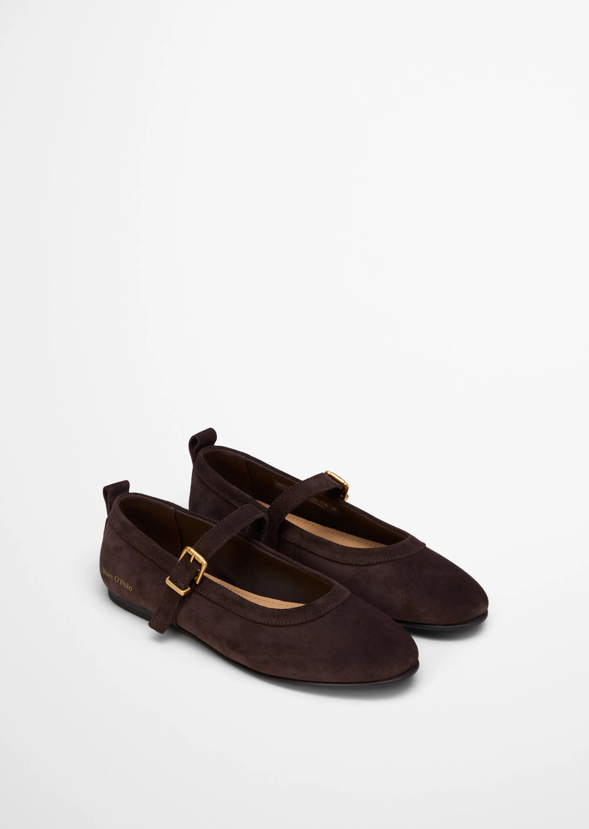 Балетки Gina из натуральной замши Marc o'Polo - фото 2
