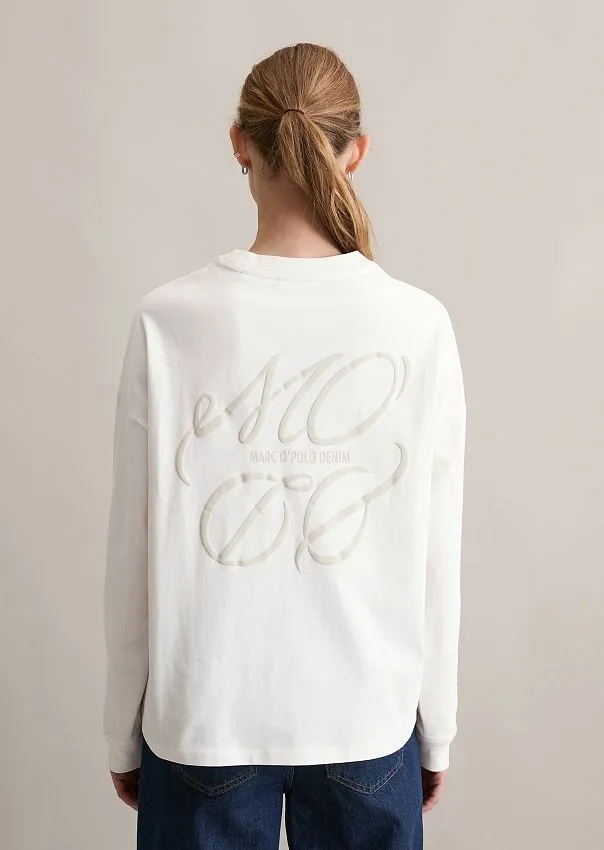 Лонгслив из органического хлопка Marc o'Polo - фото 2