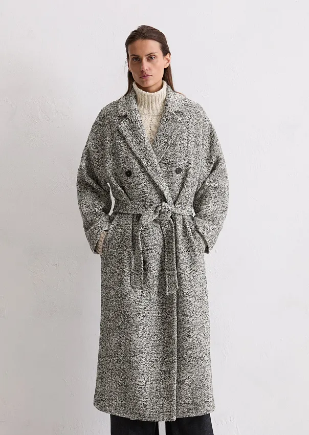 Пальто из итальянской смесовой шерсти Marc o'Polo - фото 3