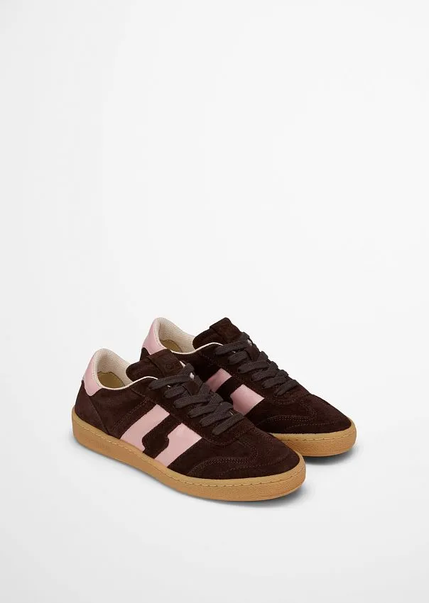 Кеды из натуральной замши