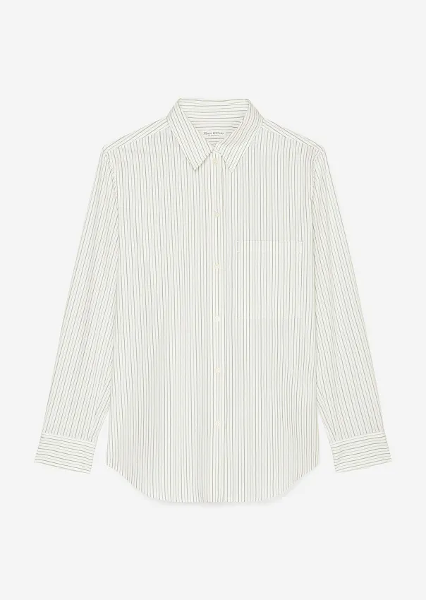 Рубашка из эластичного поплина