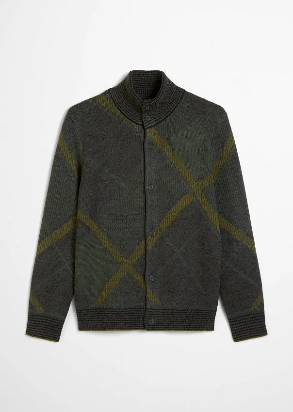 Кардиган из шерсти и хлопка Marc o'Polo - фото 6