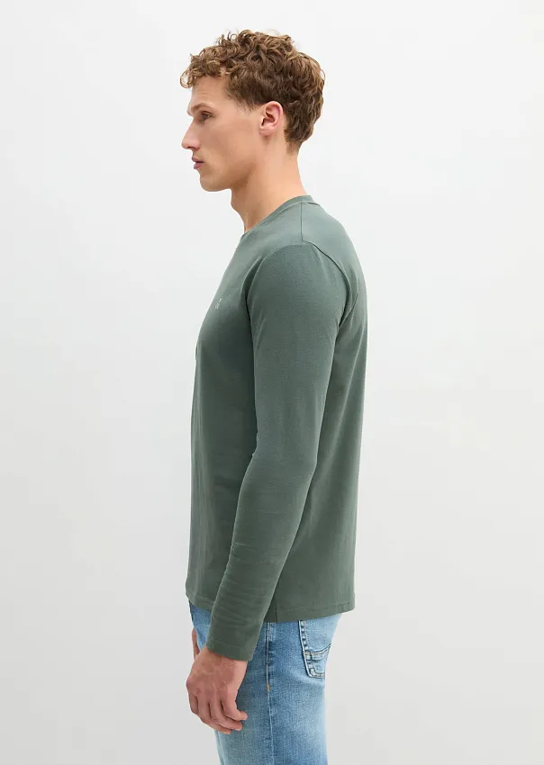 Лонгслив из чистого органического хлопка Marc o'Polo - фото 5