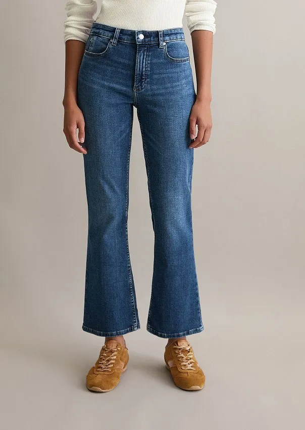 Джинсы Bootcut Josina из смесового хлопка Marc o'Polo - фото 3