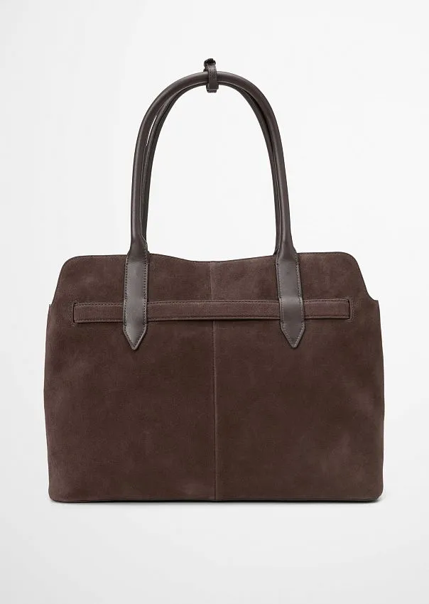 Сумка-тоут из натуральной замши Marc o'Polo - фото 3