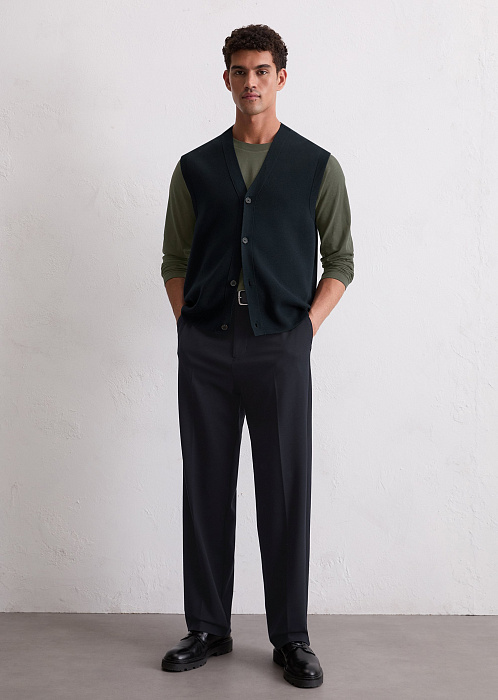 Жилет из органического хлопка