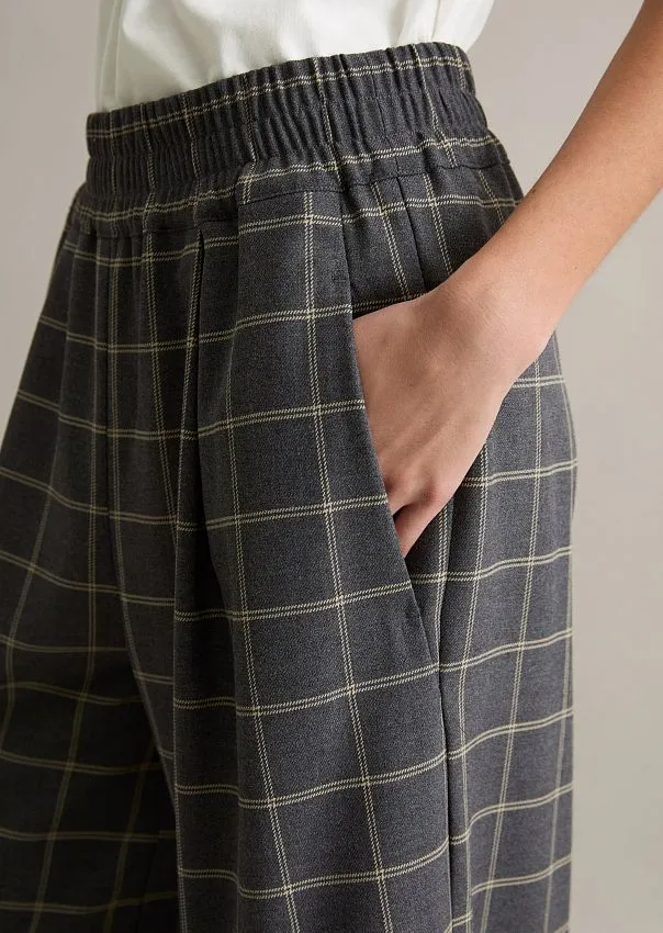 Брюки широкие из смесовой вискозы Marc o'Polo - фото 4