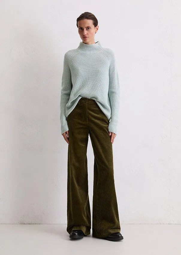 Джемпер из органического хлопка с высоким воротом Marc o'Polo - фото 3