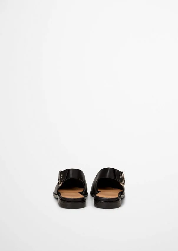 Балетки из натуральной кожи