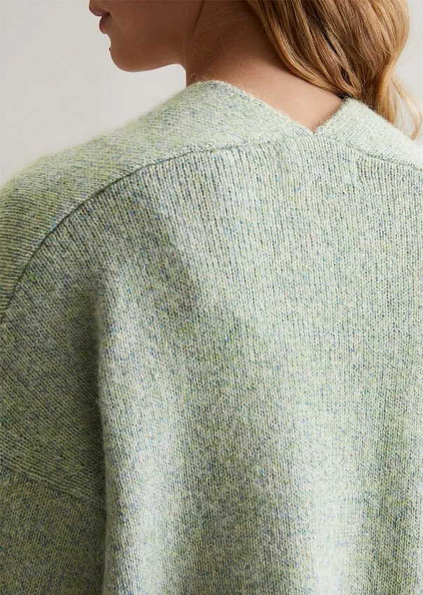 Кардиган из органического хлопка и шерсти альпаки Marc o'Polo - фото 4