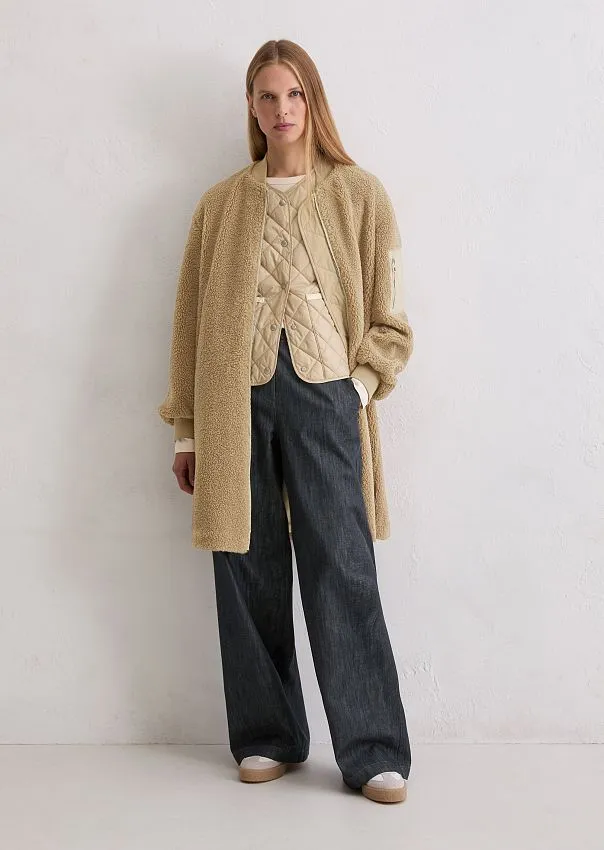 Пальто из искусственного меха Marc o'Polo - фото 1