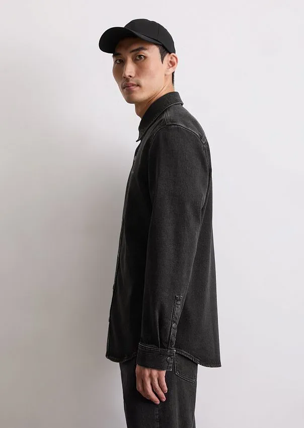 Джинсовая рубашка из органического хлопка и вискозы Marc o'Polo - фото 5