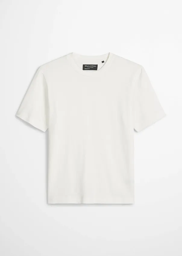 Футболка из хлопка и льна
