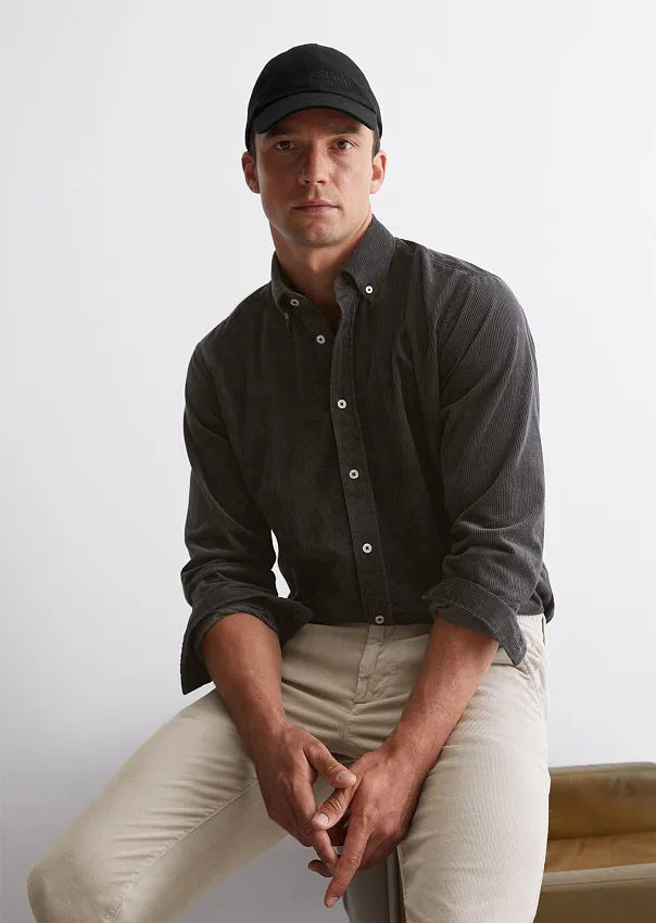 Вельветовая рубашка из органического хлопка