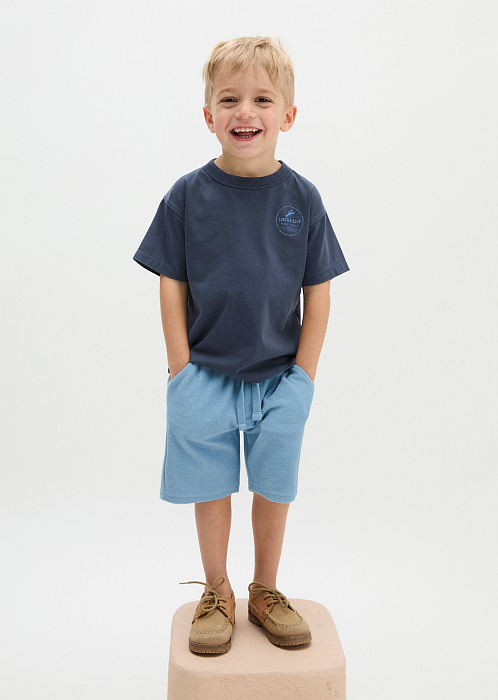 Шорты-бермуды из органического хлопка
