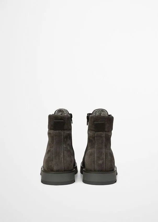 Замшевые ботинки Jack на шнуровке Marc o'Polo - фото 3
