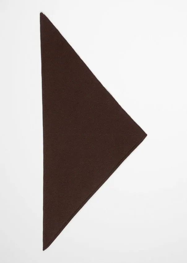 Треугольный шарф из шерсти и кашемира Marc o'Polo - фото 3