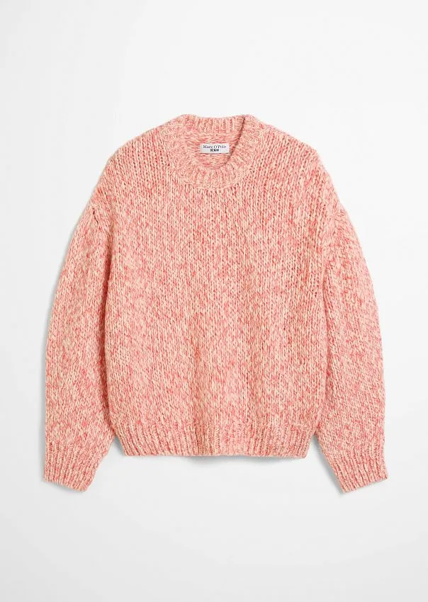 Свитер крупной вязки с добавлением шерсти альпаки Marc o'Polo - фото 6