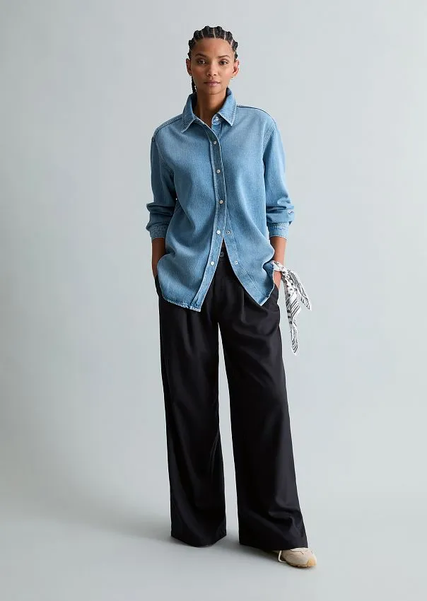 Рубашка из денима Marc o'Polo - фото 3