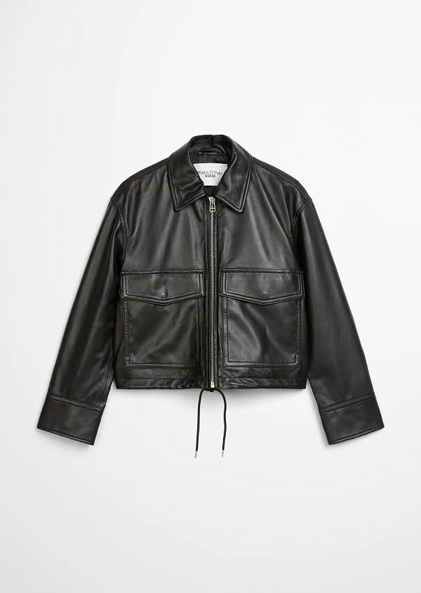 Кожаная куртка Marc o'Polo - фото 6