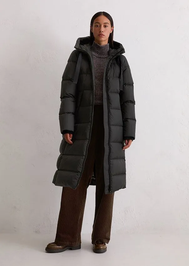 Пуховик с фиксированным капюшоном Marc o'Polo - фото 1