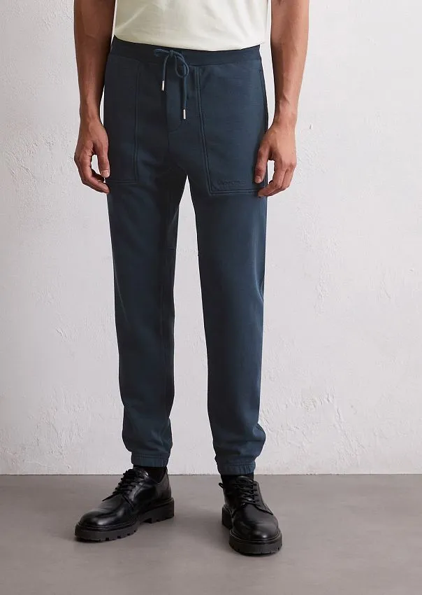 Трикотажные брюки из хлопка Marc o'Polo - фото 3