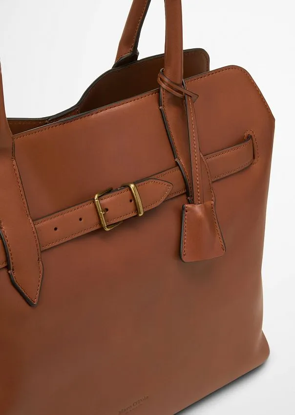 Сумка-тоут из натуральной кожи Marc o'Polo - фото 4