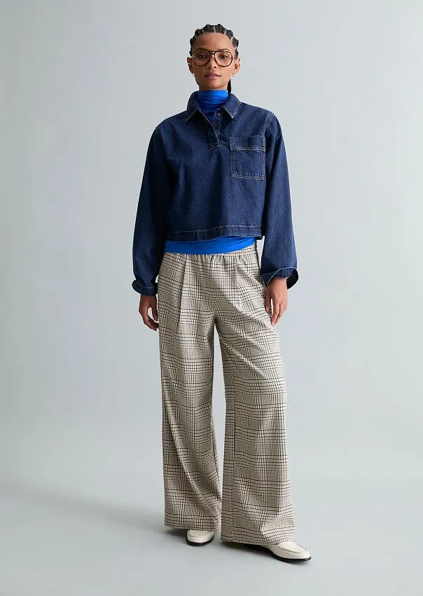 Рубашка-поло из денима Marc o'Polo - фото 3