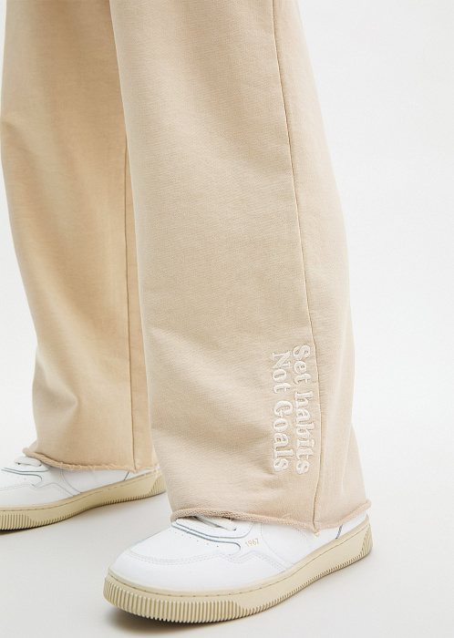 Брюки трикотажные из органического хлопка